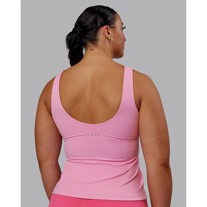 Lskd size xl staple active shelf bra tank bubblegum - tank tops special categories women’s apparel