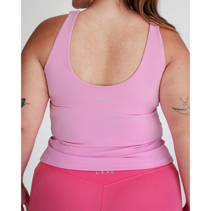 Lskd size xl staple active shelf bra tank bubblegum - tank tops special categories women’s apparel