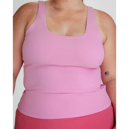 Lskd size xl staple active shelf bra tank bubblegum - tank tops special categories women’s apparel