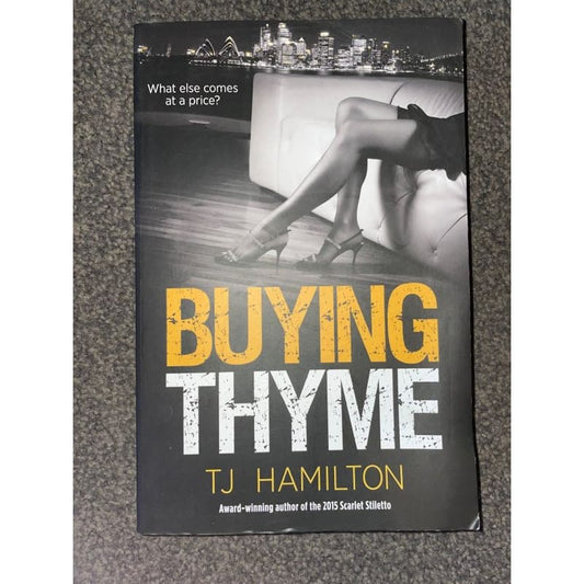 Buying thyme - tj hamilton - print books book - condition: used - fiction - fiction book - romance printed media