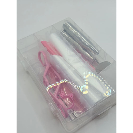 Compact cake decorating kit - false eyelash applicators face & eye care