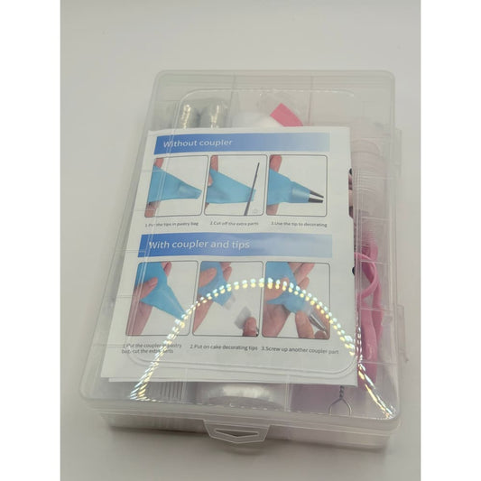 Compact cake decorating kit - false eyelash applicators face & eye care
