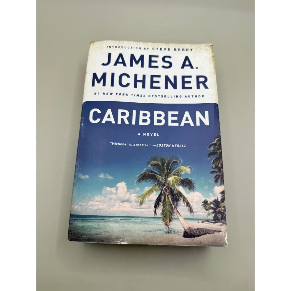 Caribbean by james a. Michener - print books printed media
