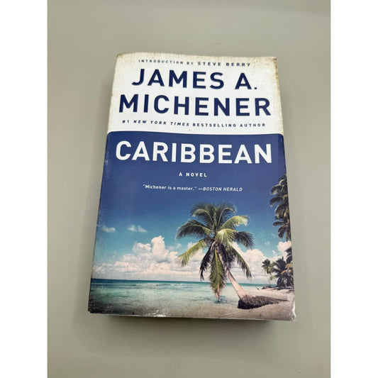 Caribbean by james a. Michener - print books printed media