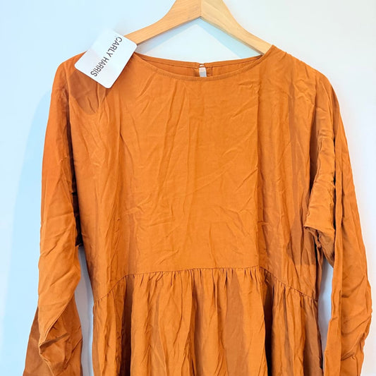 Carly harris size l wintershift dress rust rrp $245 - dresses top women’s apparel