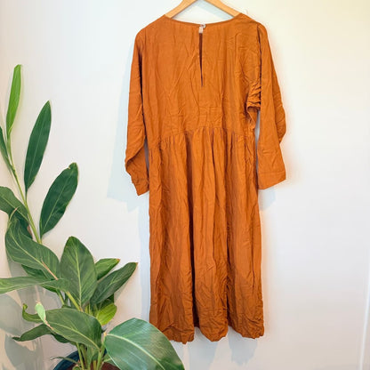 Carly harris size l wintershift dress rust rrp $245 - dresses top women’s apparel