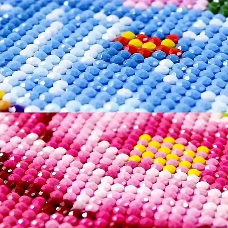 5D Diamond Painting Kit – Spring Floral Design 30x40cm