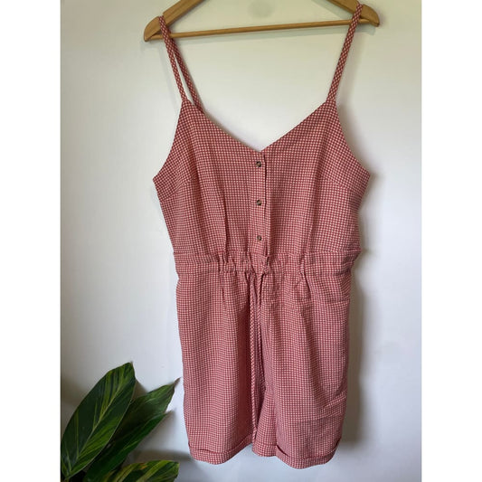 Et alia celine playsuit - size xs & large available - melon pink / large - one-pieces clothing & fashion - designer