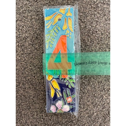 10x units ceramic ‘4’ letterbox number - house numbers & letters condition: used - home & living - home decor &