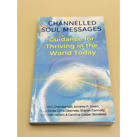 Channeled soul messages – guidance for thriving in today’s world – brand new with minor imperfections - print books