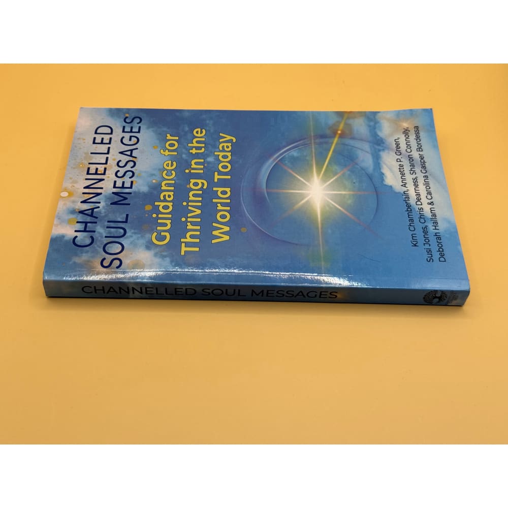 Channeled soul messages book – brand new with minor imperfections - print books printed media