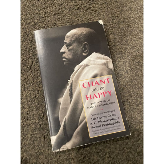 Chant and be happy: the power of mantra meditation - print books book - condition: used - non-fiction - spirituality