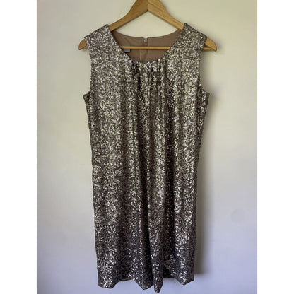 Stunning charlotte devereux size m sequinned dress - dresses clothing & fashion - dresses women’s apparel