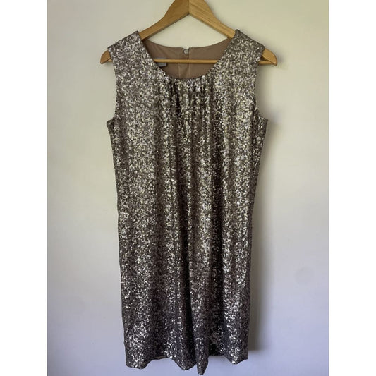 Stunning charlotte devereux size m sequinned dress - dresses clothing & fashion - dresses women’s apparel