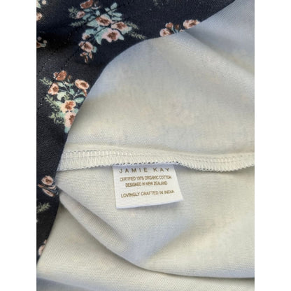 Jamie kay size 7yr mia top - aop sapphire floral - shirts baby clothing