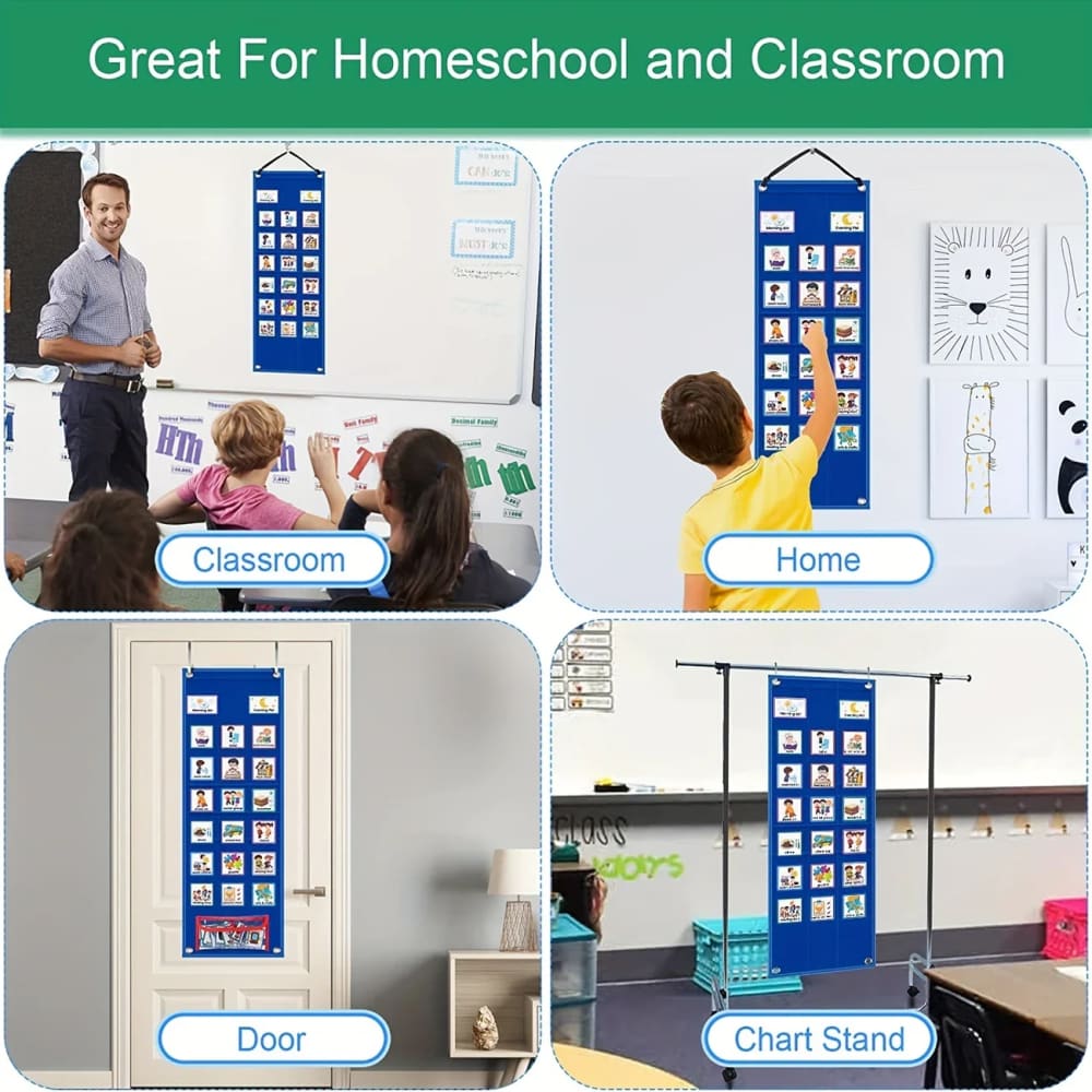 Visual schedule for children - educational toys children’s apparel