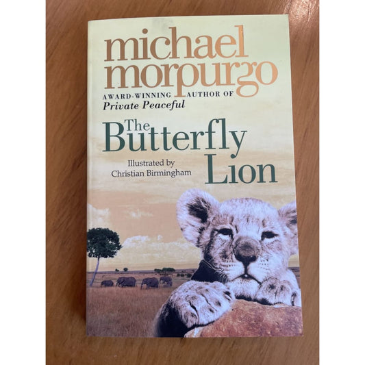 The butterfly lion - michael morpurgo - print books book - fiction - literature printed media