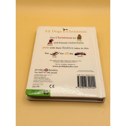 12 dogs for christmas: cute doggies and festive rhymes - books condition: used printed media