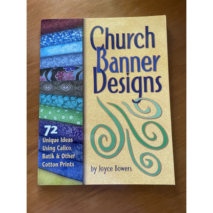 Church banner designs - joyce bowers - print books book - craft - diy printed media