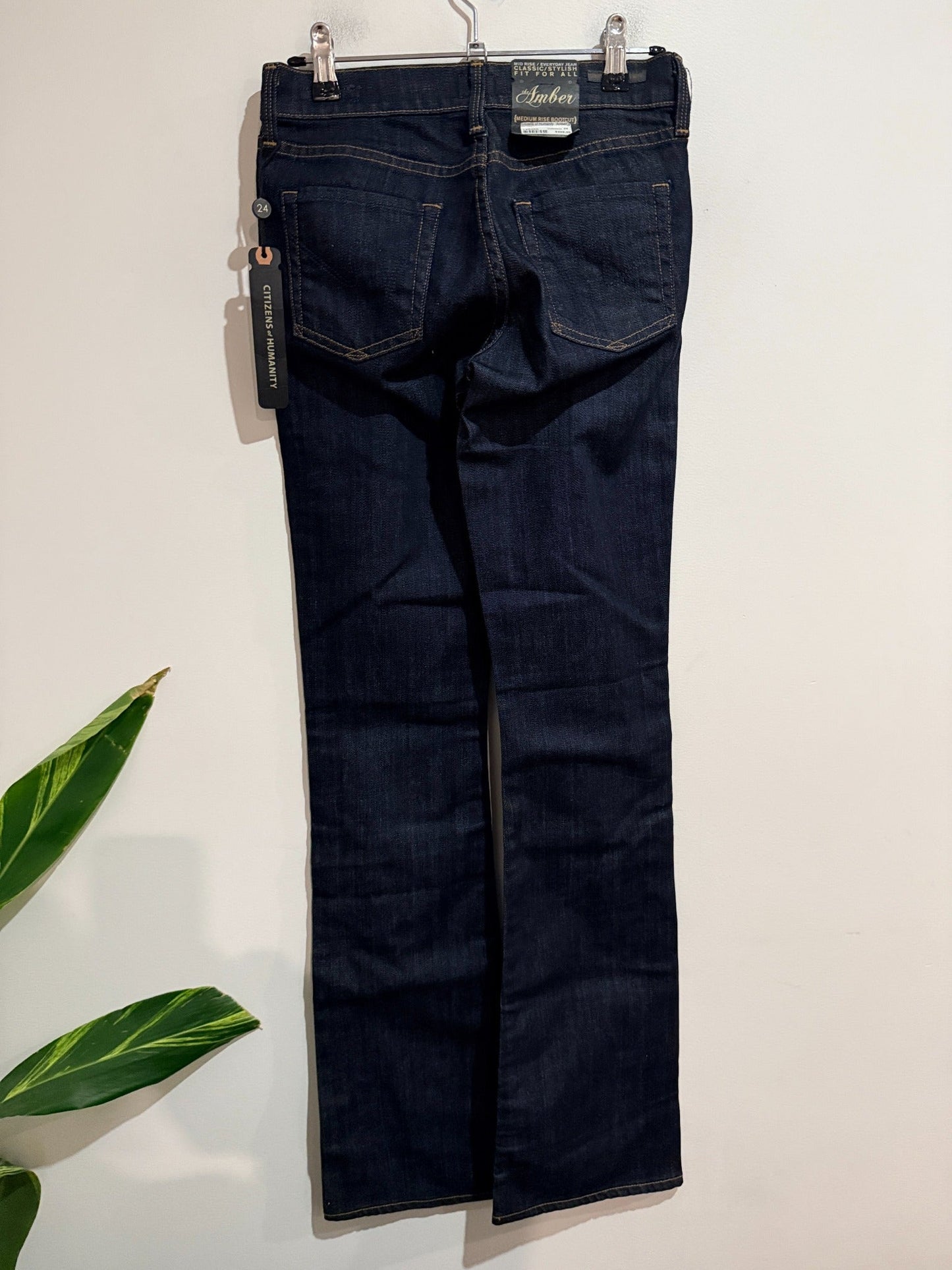 Citizens of Humanity Amber medium rise bootcut jeans size 24 back