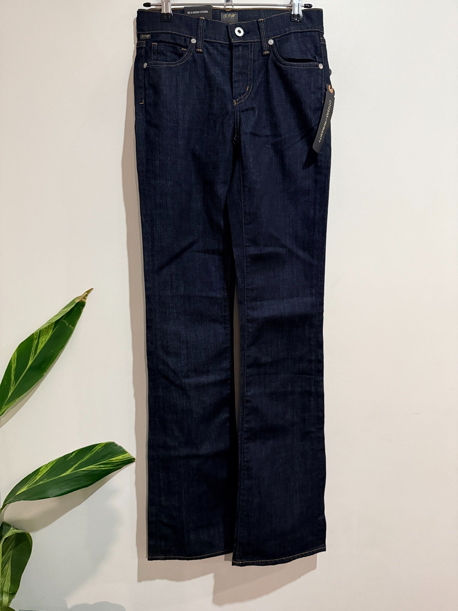 Citizens of Humanity Amber medium rise bootcut jeans size 24 front
