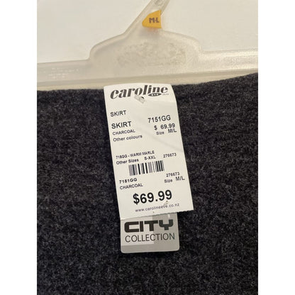 Bnwt city collection size m/l wool look skirt rrp $69.99 - skirts bottom - clothing & fashion - skirt - skirts women’s
