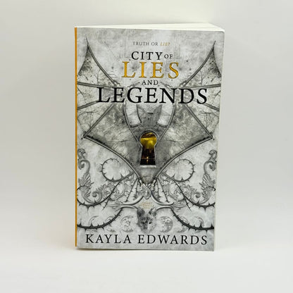 City of lies and legends by kayla edwards - print books what’s new printed media
