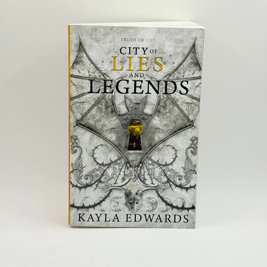 City of lies and legends by kayla edwards - print books what’s new printed media