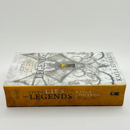 City of lies and legends by kayla edwards - print books what’s new printed media