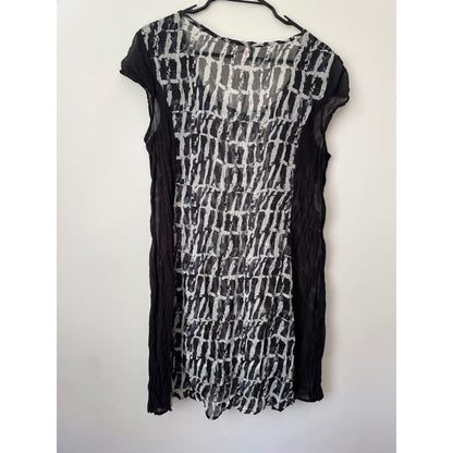 Clarity size 14 sheer tunic with pockets - clothing & fashion - condition: used - sleeveless women’s apparel