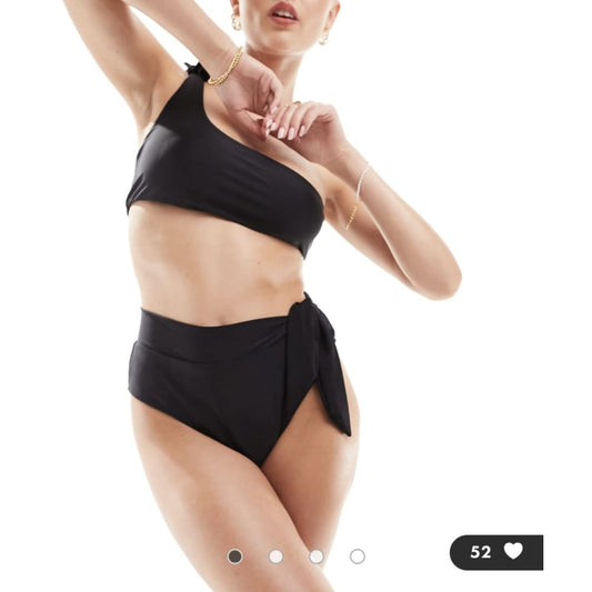 Brand new the frolic size 10 dreamlight bow tie high waist bikini bottoms - 10 - swimwear bikini - clothing & fashion