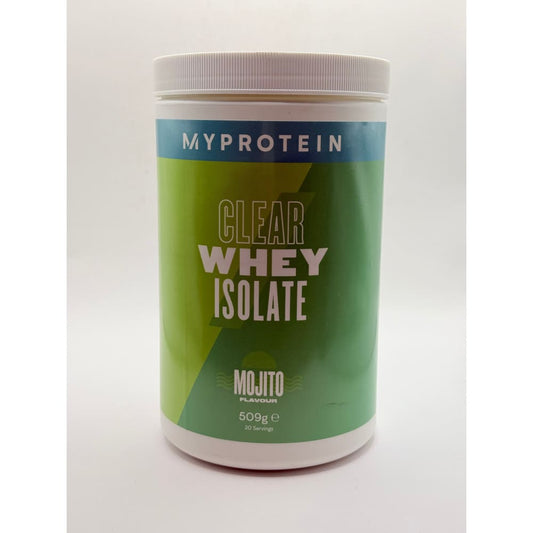 Myprotein clear whey isolate mojito 509g (20 servings) bb 04/25 - protein supplements health and wellness