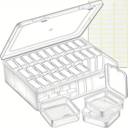 30pc bead / diamond art storage set - craft organization crafts