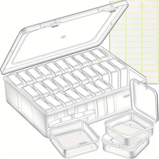 30pc bead / diamond art storage set - craft organization crafts