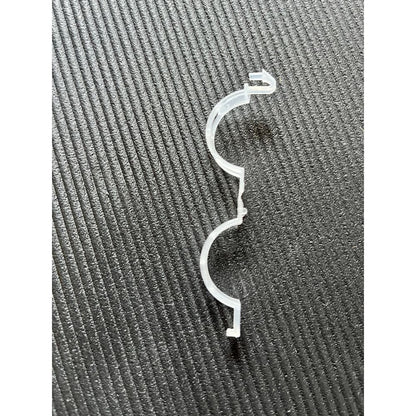 Bulk pack clear plastic plant support clips - ribbons & trim stationery