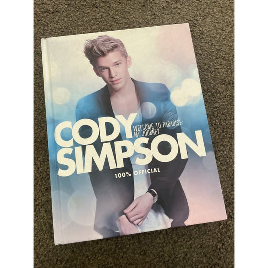 Welcome to paradise: my journey by cody simpson | a behind-the-scenes look at stardom - print books book - condition: