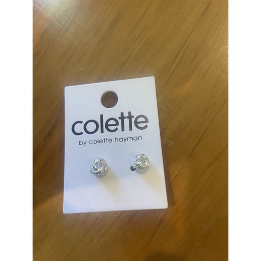 Colette hayman twisted stud earrings - earrings earrings - jewelry fashion accessories
