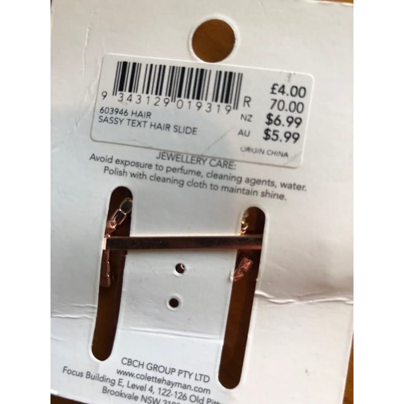 Colette hayman hair accessories – brand new – mixed pack for everyday styling - hair pins claws & clips clips - hair