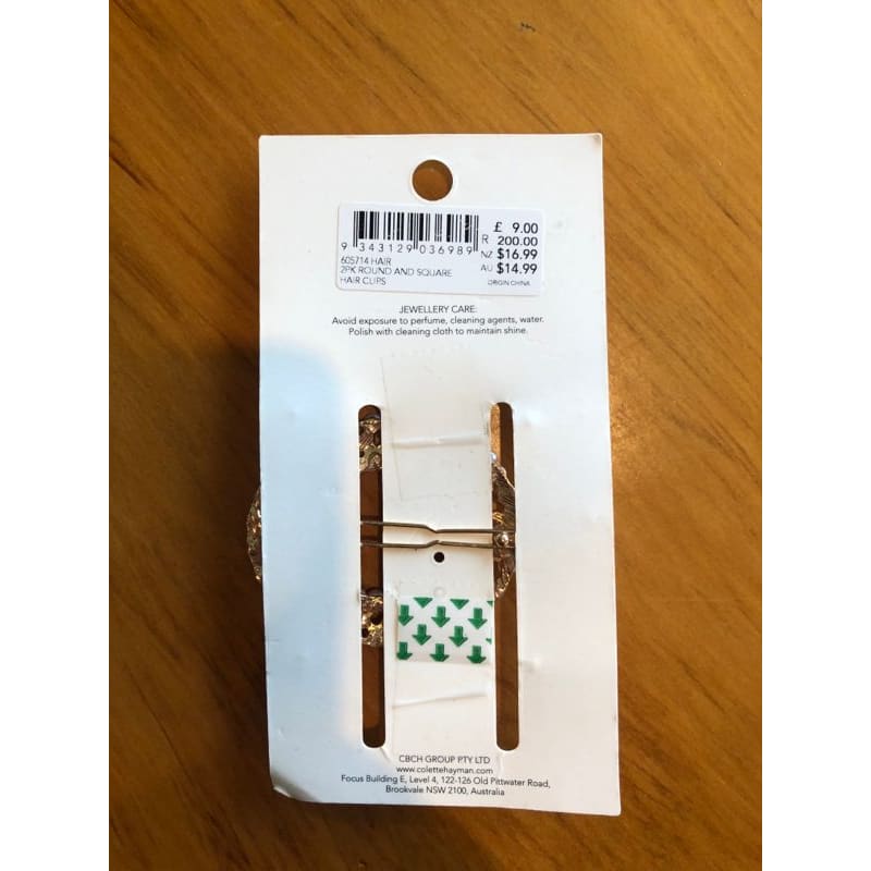 Colette hayman hair accessories – brand new – mixed pack for everyday styling - hair pins claws & clips clips - hair