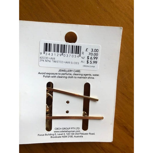Colette hayman hair accessories – brand new – mixed pack for everyday styling - hair pins claws & clips clips - hair
