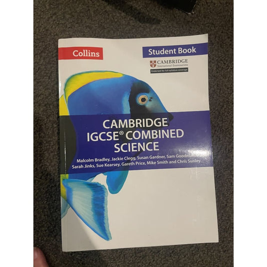 Collins cambridge igsce combined science student book - print books book - educational - science printed media