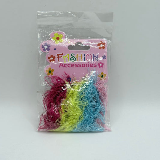 Colourful fashion hair ties - hair extensions women’s apparel