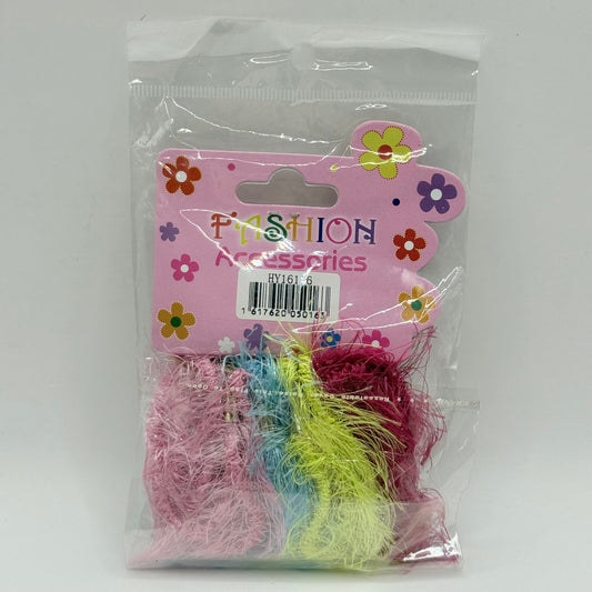 Colourful fashion hair ties - hair extensions women’s apparel