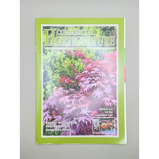 Commercial horticulture magazine - october/november 2024 issue - magazines & newspapers printed media