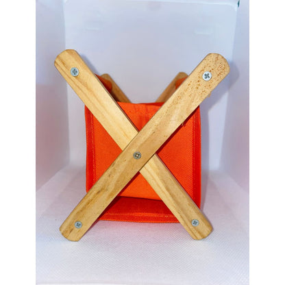 Compact mini foldable wooden cloth organizer – handy and space-saving storage - closet organizers organizers