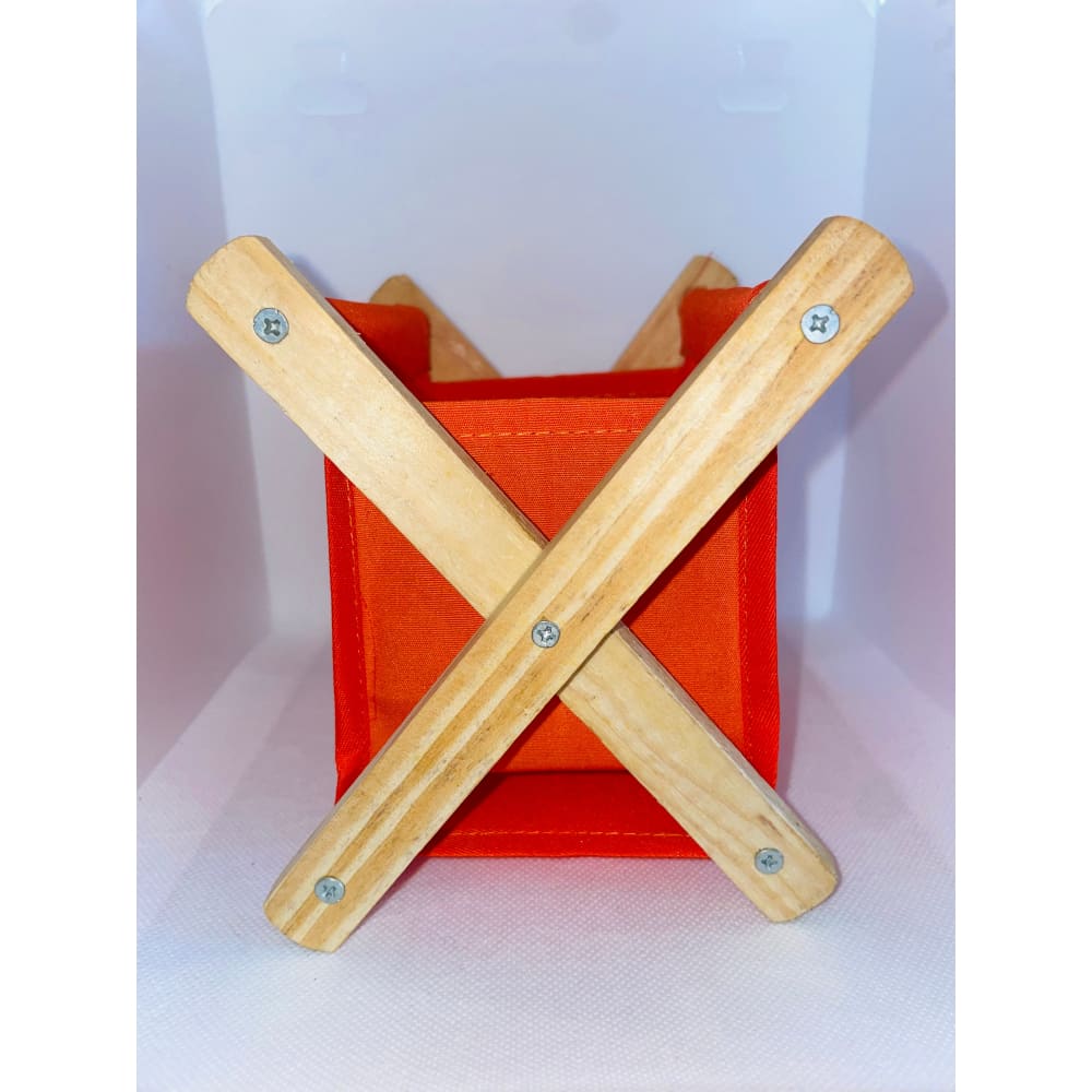 Compact mini foldable wooden cloth organizer – handy and space-saving storage - closet organizers organizers