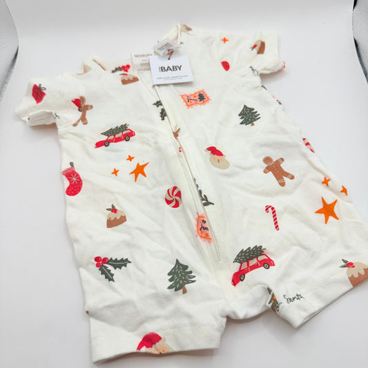 Cotton on baby christmas romper newborn 0000 - baby one-pieces baby clothing