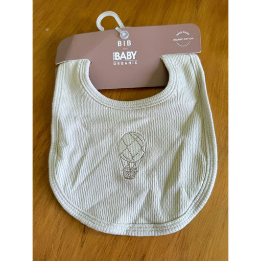 Cotton-on baby organic cotton bib hot air balloons rrp $9.99 - bibs baby clothing
