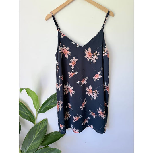 Cotton on size m floral print slip dress - dresses condition: used - top women’s apparel