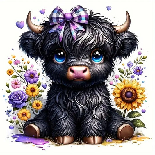 4x mini calf diamond painting kit - drawing & painting kits crafts